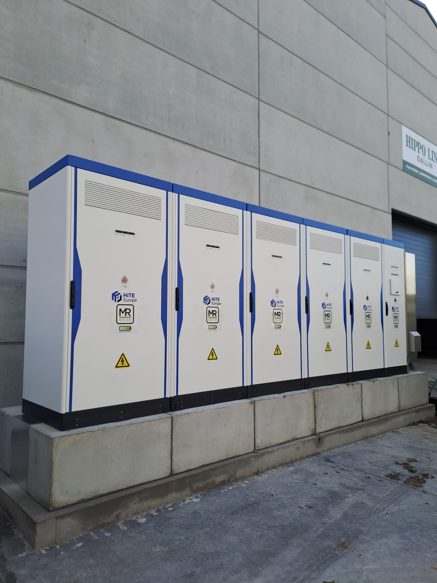 Batterij-opslag voor Hippo Lino Gallin